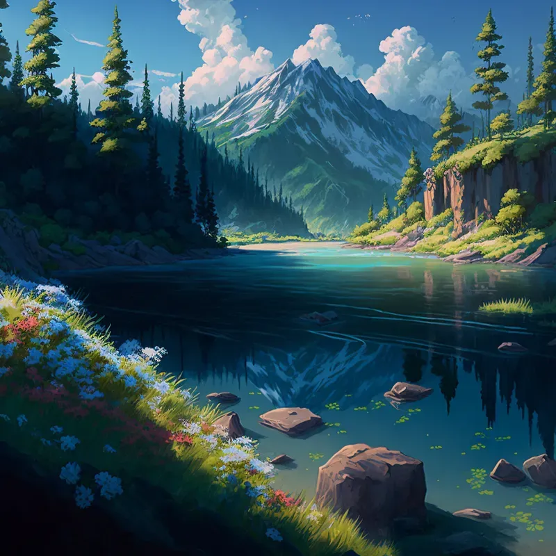 Breathtaking Anime Natural Landscapes