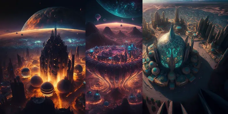 Alien Cities generated by undefined