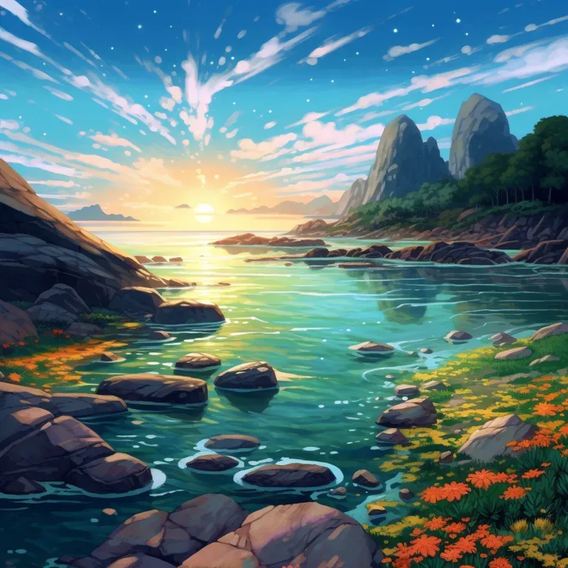 Breathtaking Anime Natural Landscapes