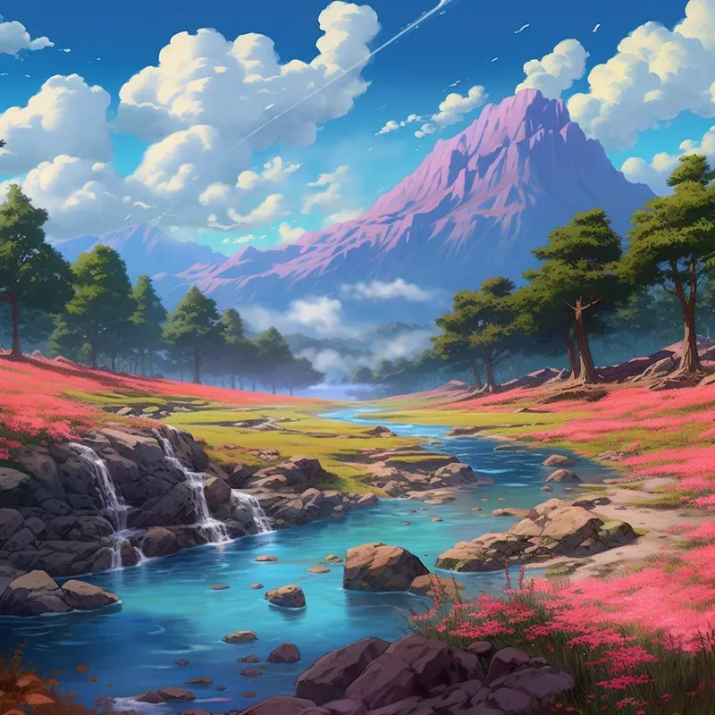 Breathtaking Anime Natural Landscapes
