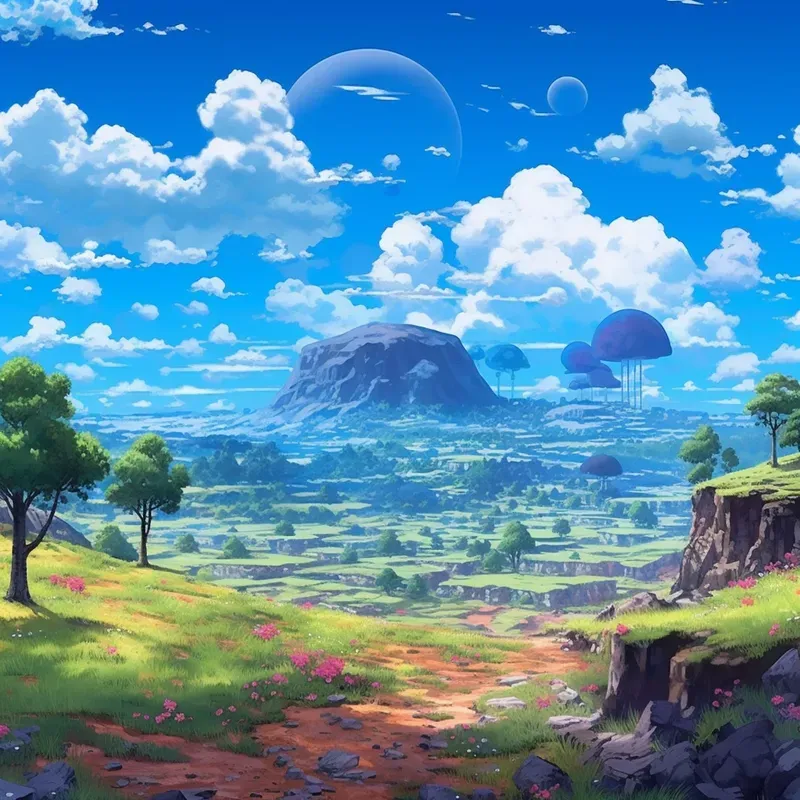Breathtaking Anime Natural Landscapes