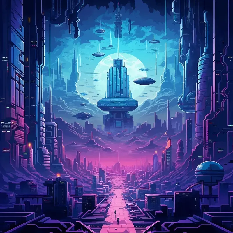 Pixel Art Illustrations