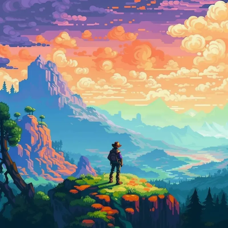 Pixel Art Illustrations