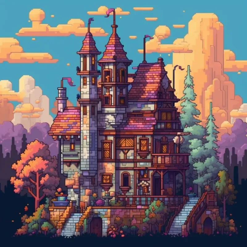 Pixel Art Illustrations
