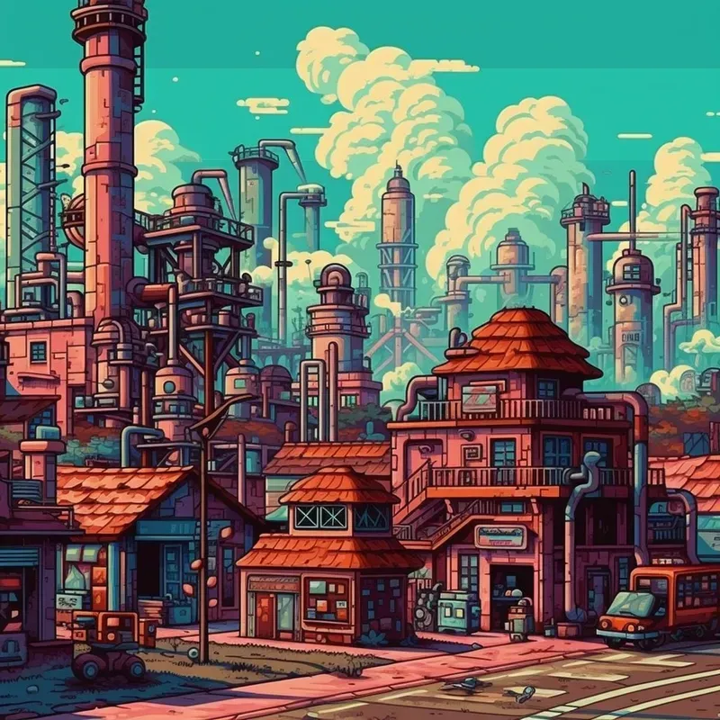 Pixel Art Illustrations
