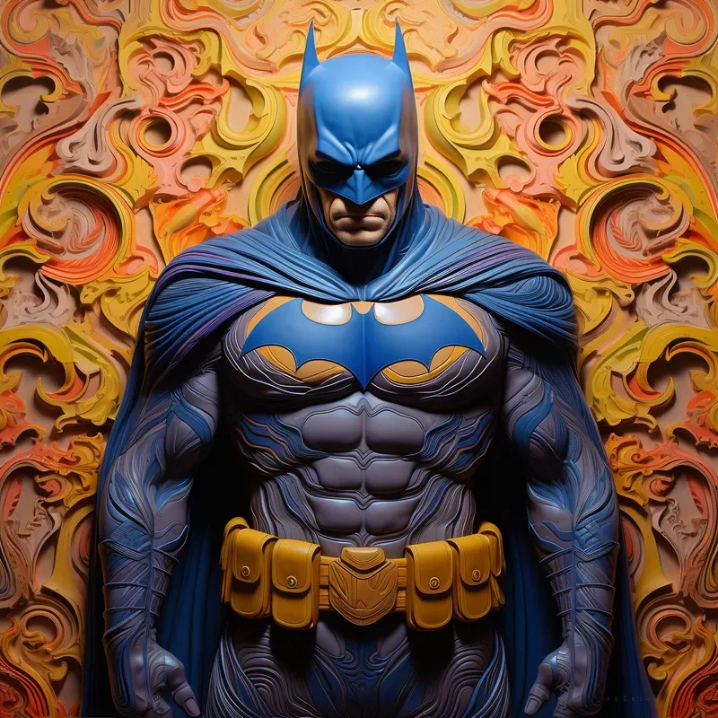Bas Relief Heroes And Villains