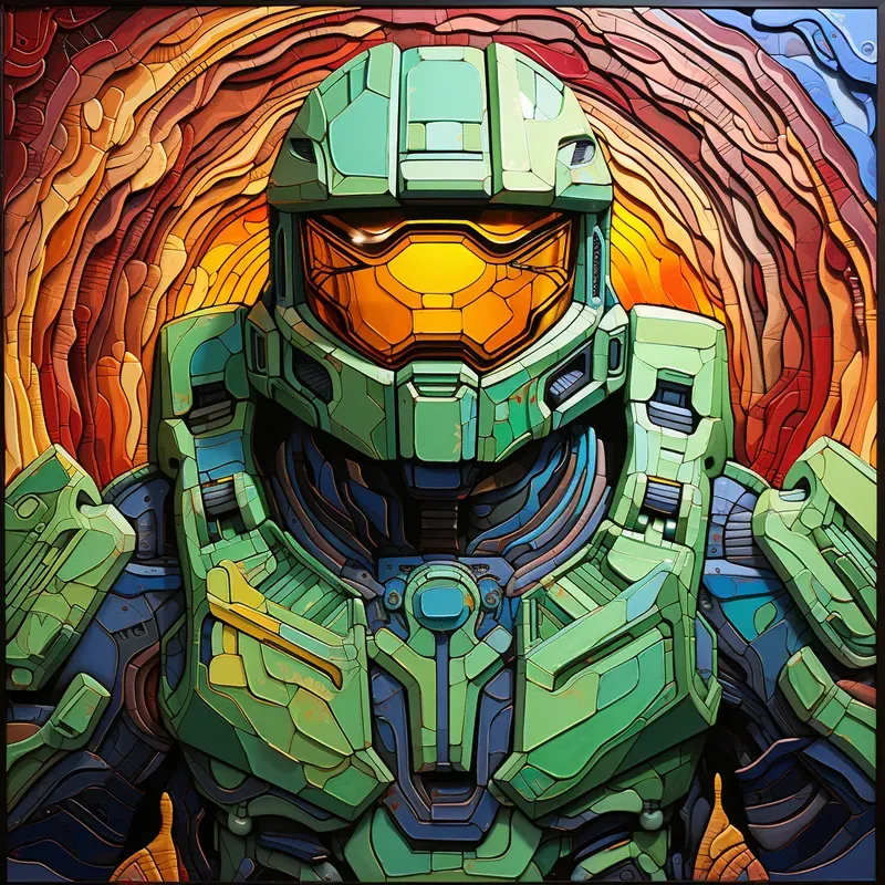 Bas Relief Heroes And Villains