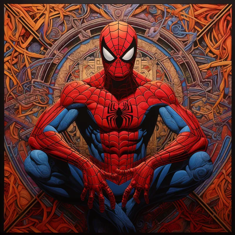 Bas Relief Heroes And Villains