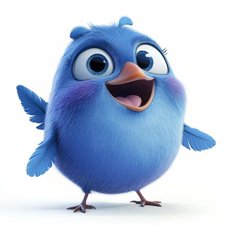 Cute 3D Cartoon Animals Pixar Style