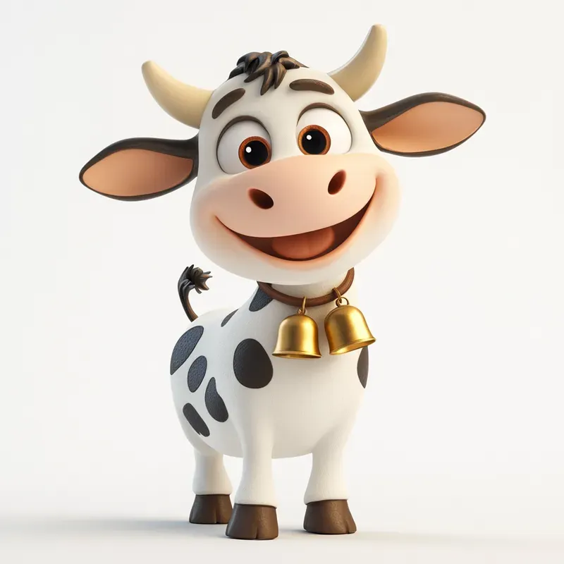 Cute 3D Cartoon Animals Pixar Style