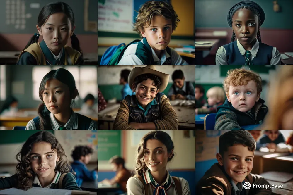 Children In Classrooms