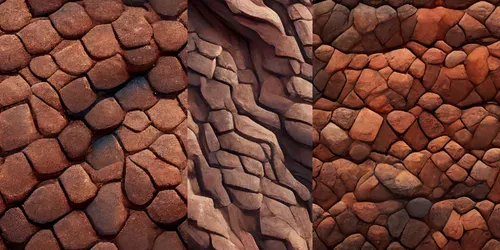 Tileable Stylized Texture generated by midjourney