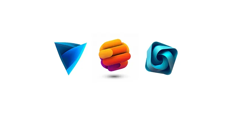 3D Abstract Icons generated by undefined