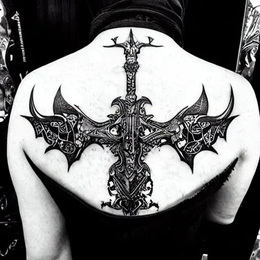 Dieselpunk Fantasy Tattoo Designs