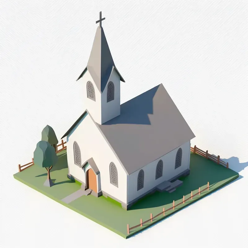 Low-poly Buildings