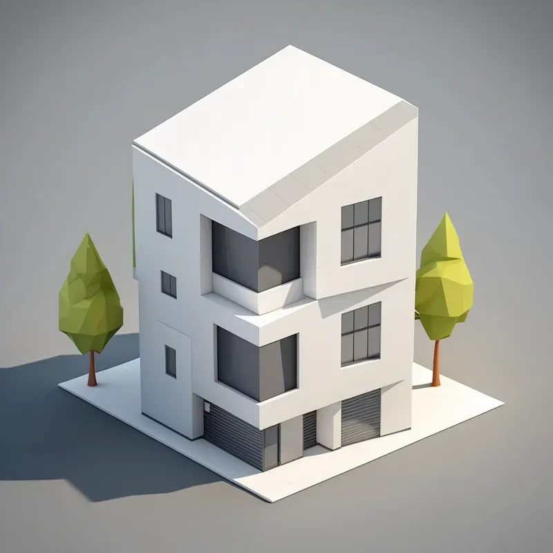Low-poly Buildings
