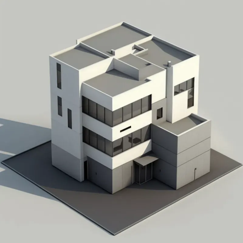 Low-poly Buildings