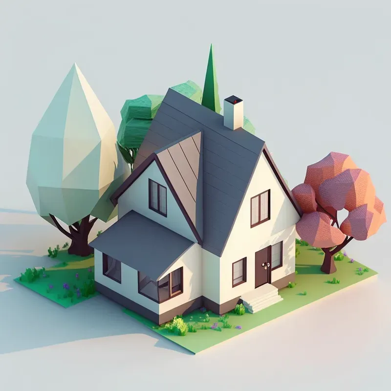 Low-poly Buildings