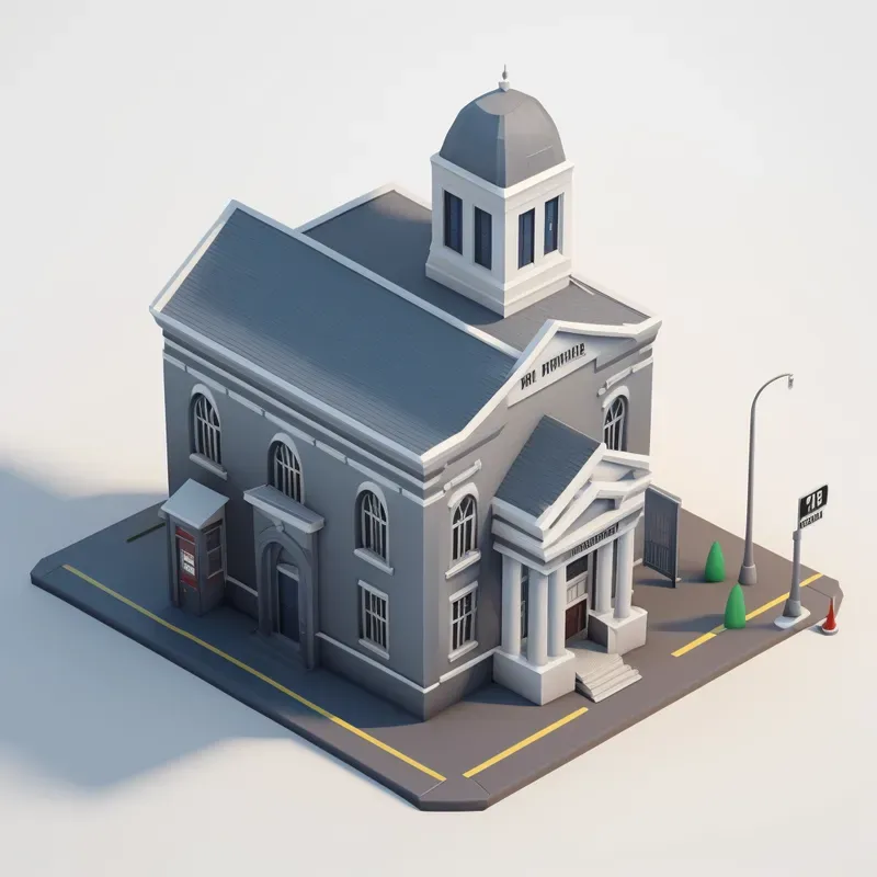 Low-poly Buildings