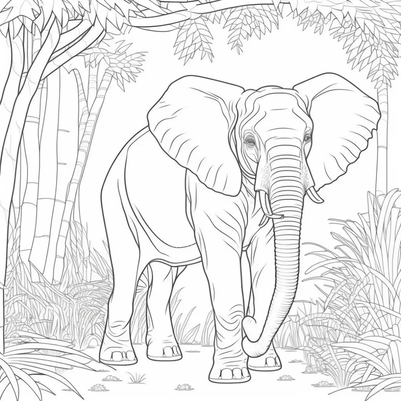 Animal Coloring Book Pages