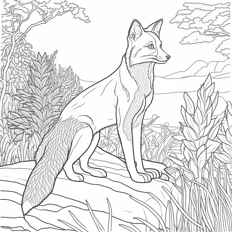 Animal Coloring Book Pages