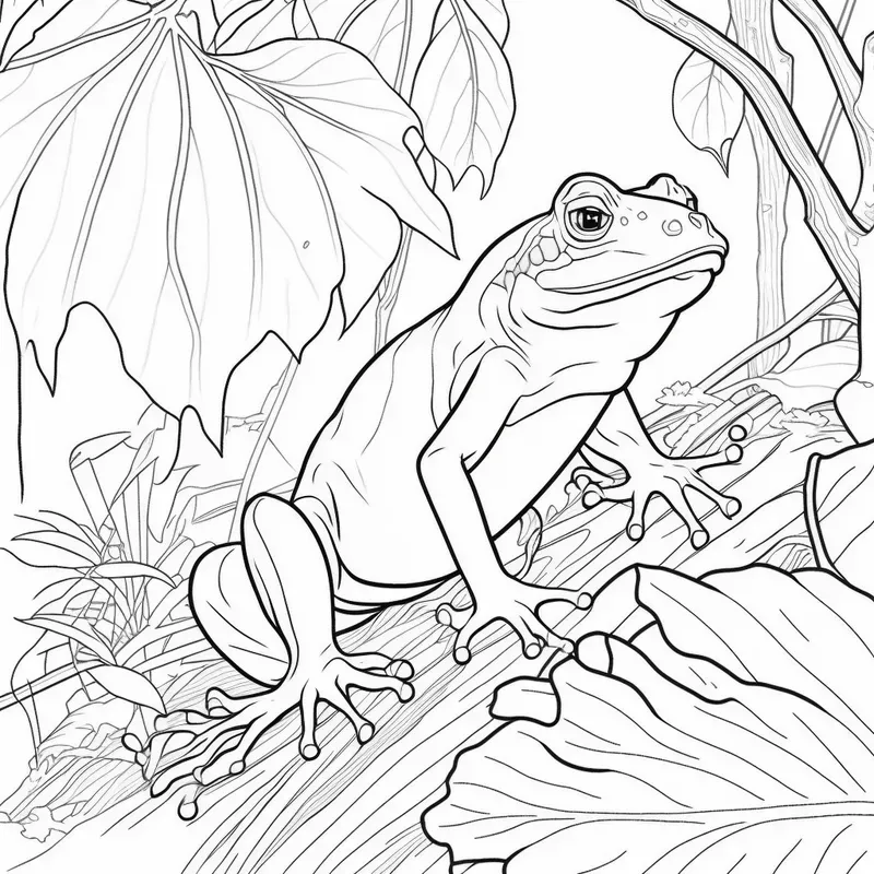 Animal Coloring Book Pages