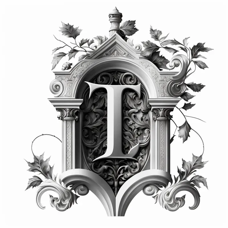 Letter Logos By Architectural Style