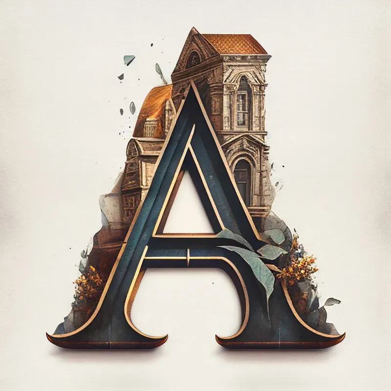 Letter Logos By Architectural Style