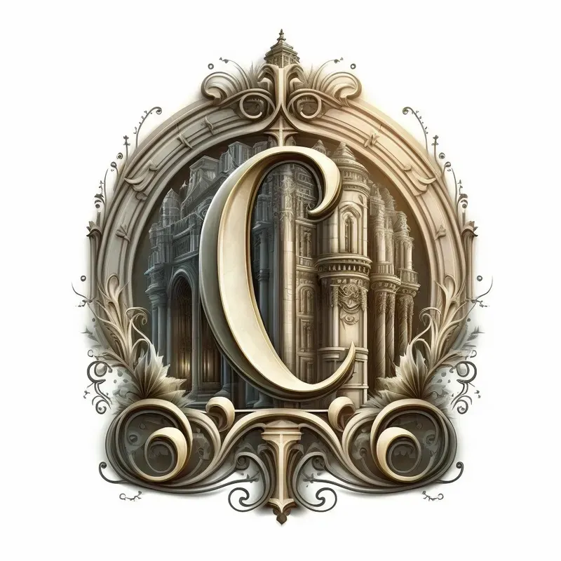 Letter Logos By Architectural Style