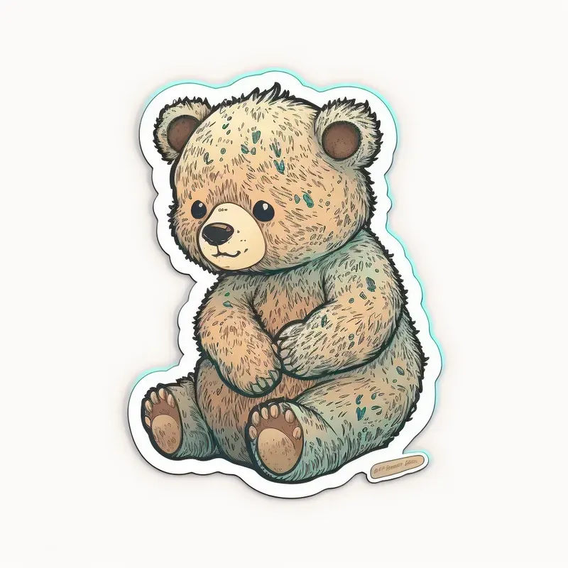 Cute Baby Animal Stickers