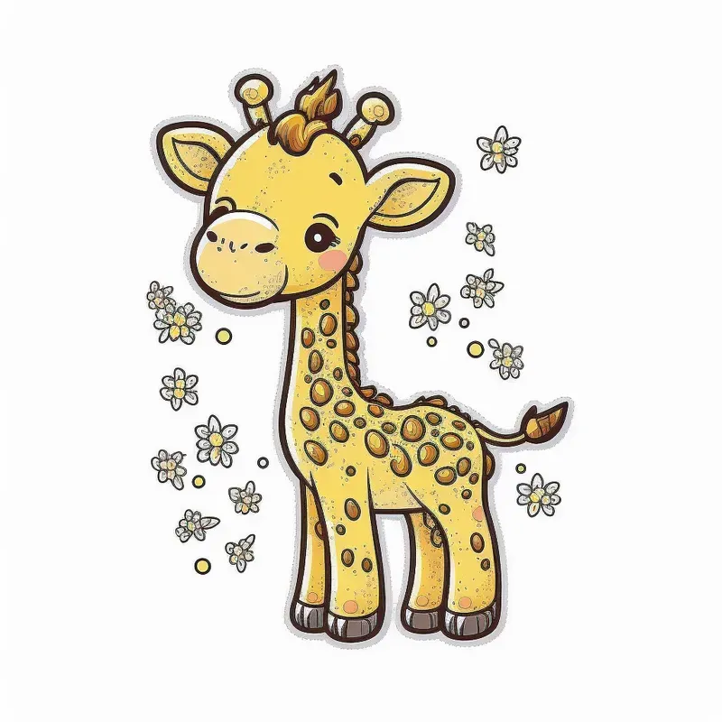 Cute Baby Animal Stickers