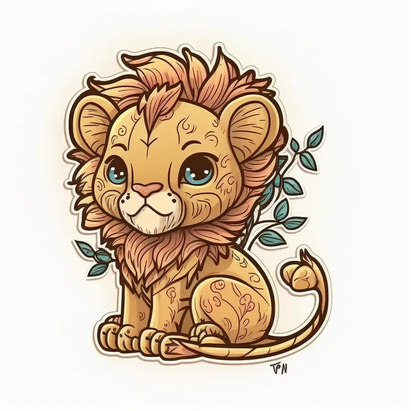 Cute Baby Animal Stickers