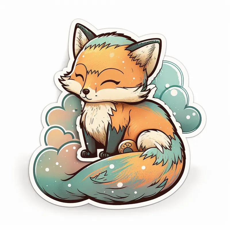 Cute Baby Animal Stickers