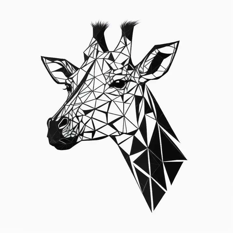 Black And White Animal Heads