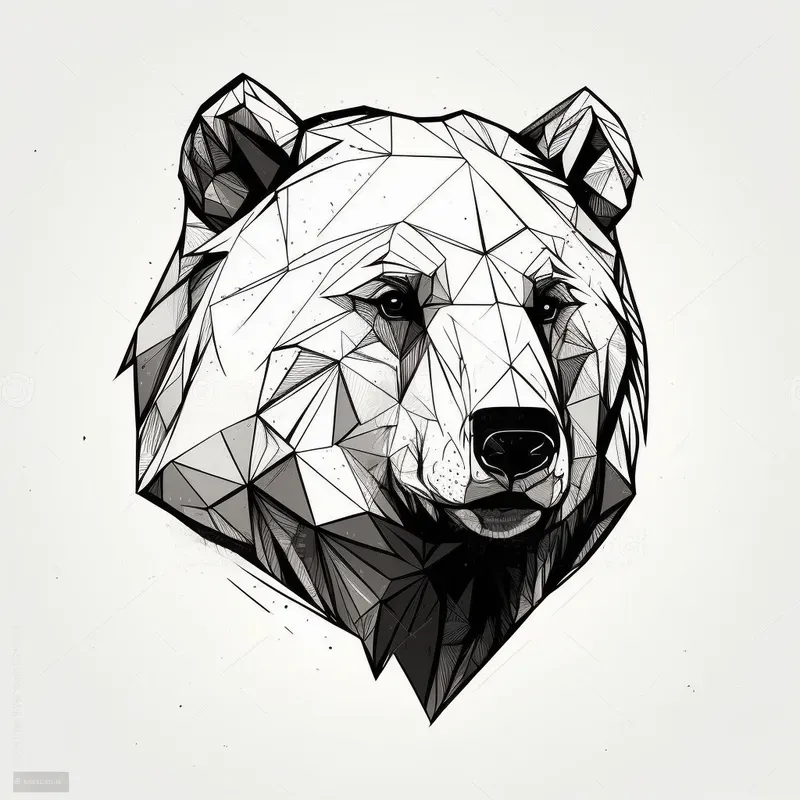 Black And White Animal Heads