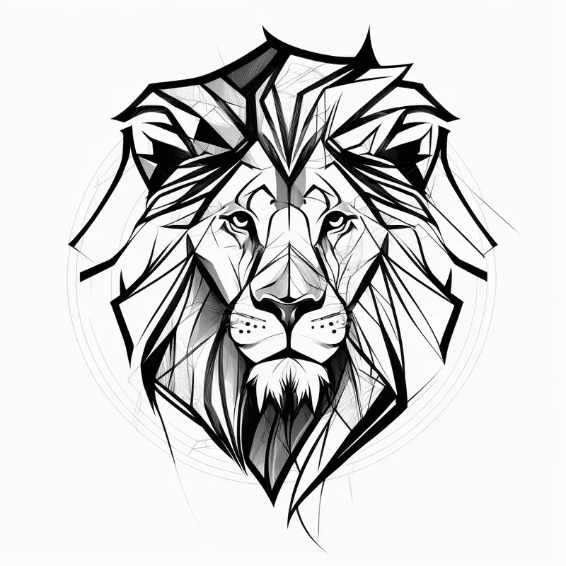 Black And White Animal Heads