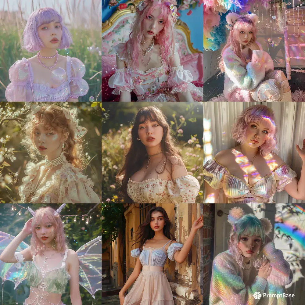 Girlycore Fashion Photographs