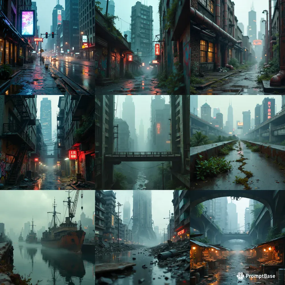 Dystopian Cityscapes