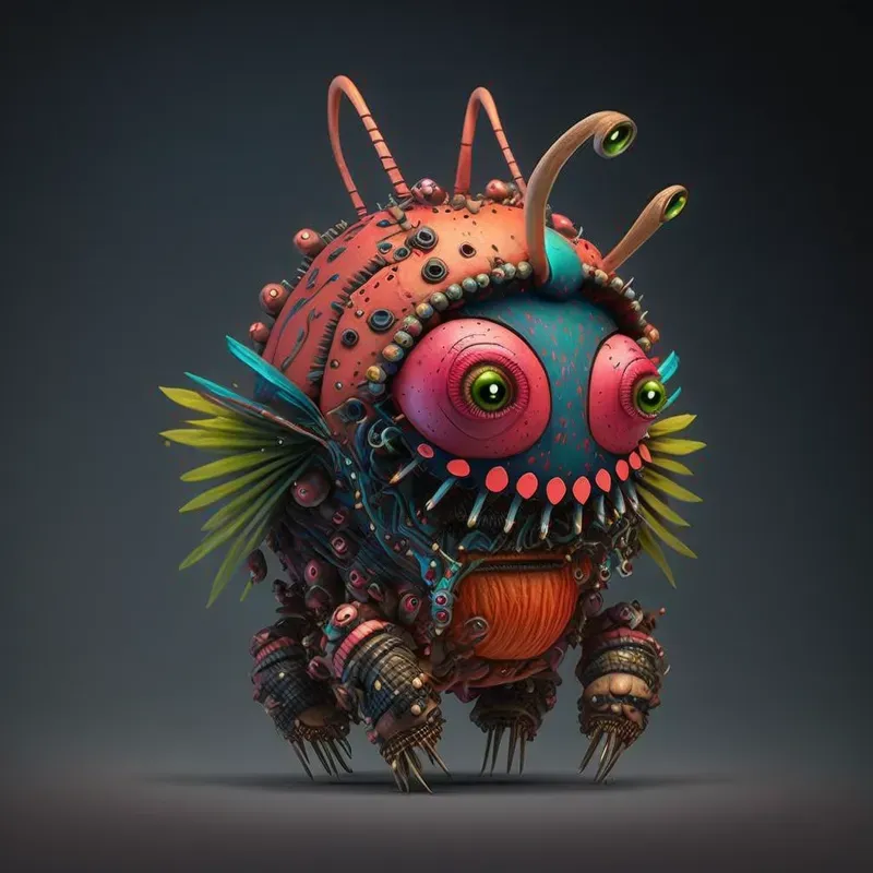 3D Fantasy Bugs
