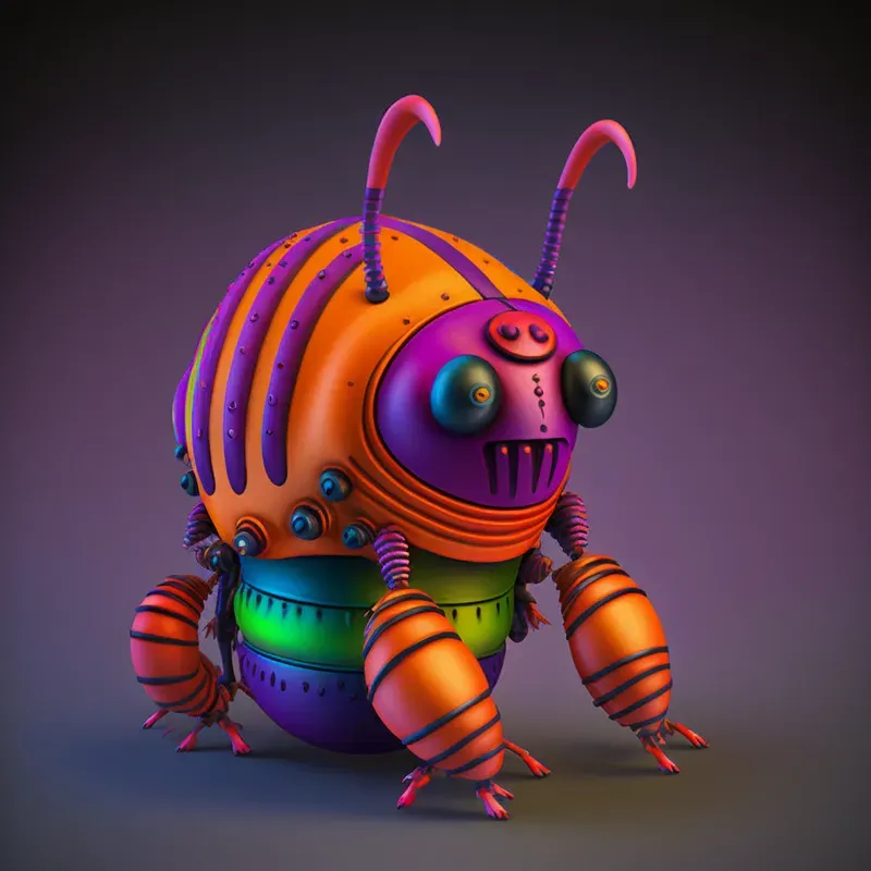 3D Fantasy Bugs