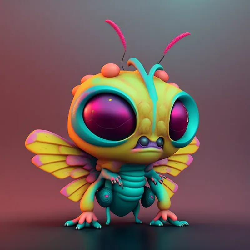 3D Fantasy Bugs