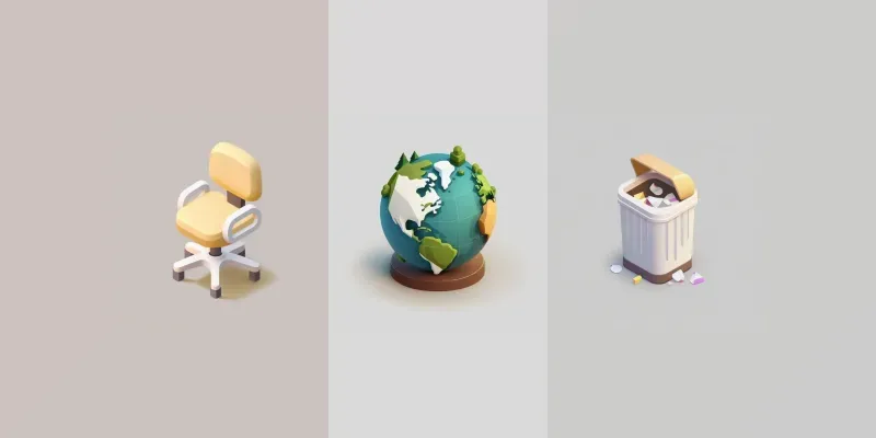 Office Business Icons generated by undefined