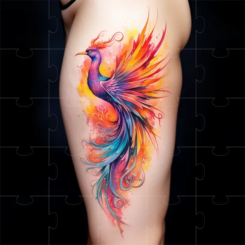 Vibrant Watercolor Tattoo Designs