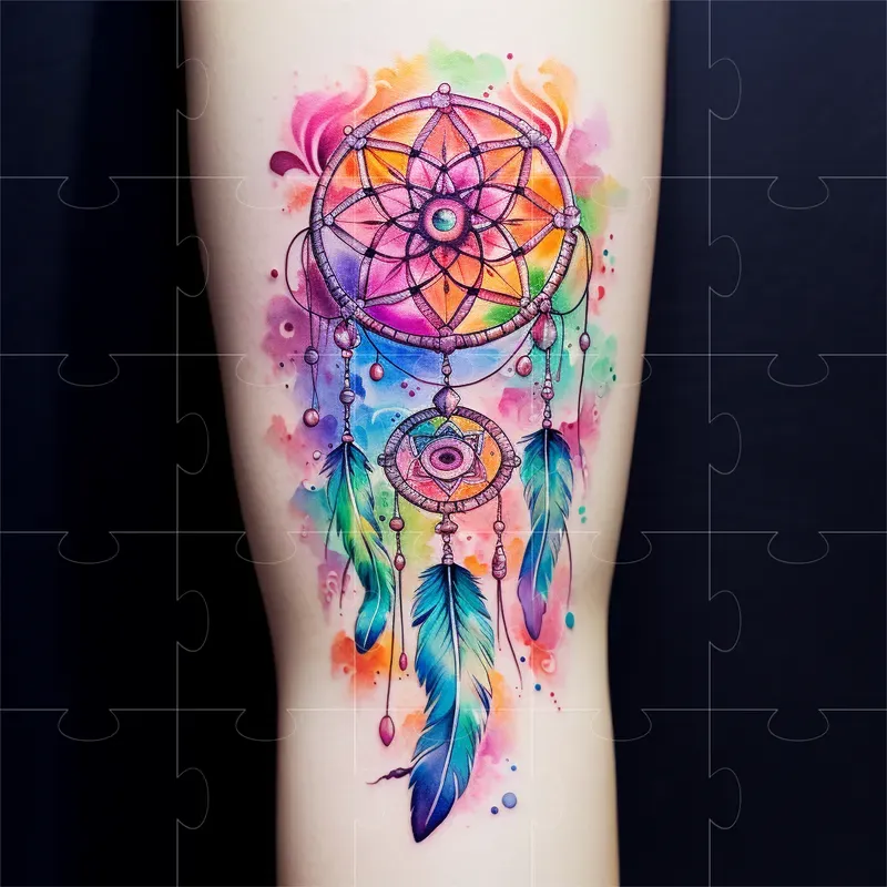 Vibrant Watercolor Tattoo Designs