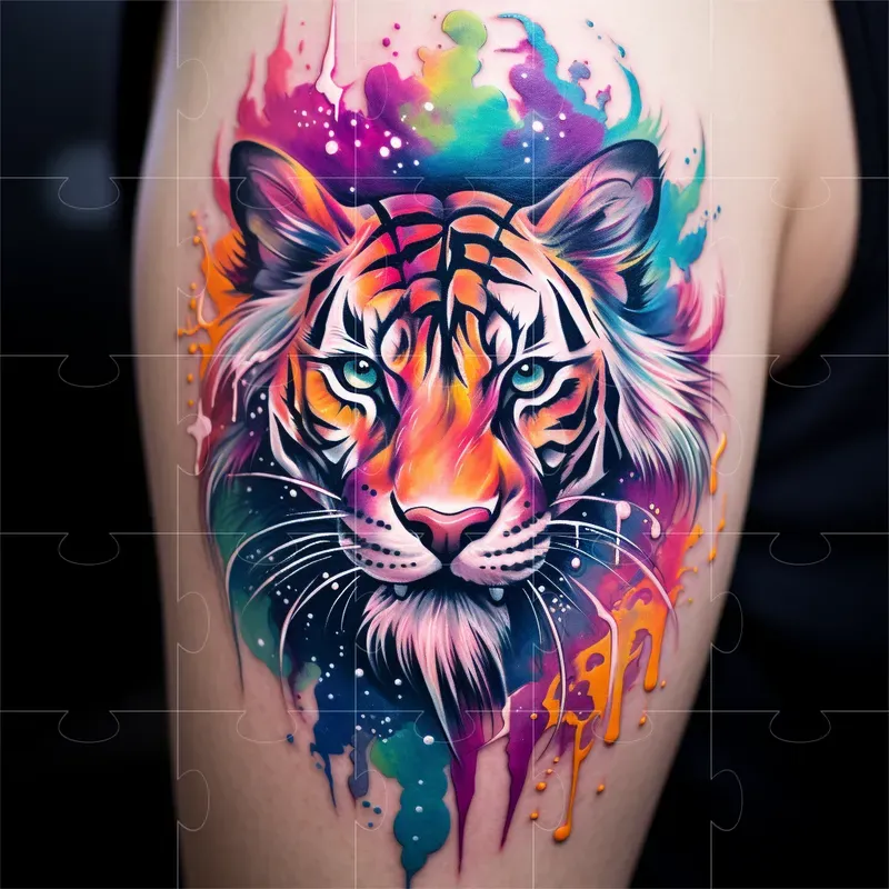 Vibrant Watercolor Tattoo Designs