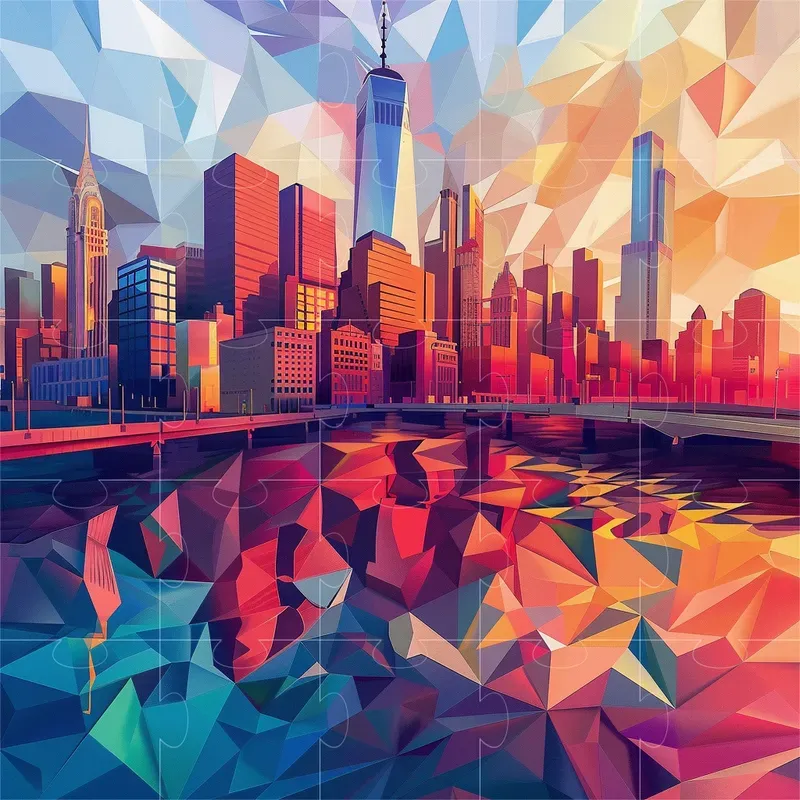 Low Poly 2D Art Creations