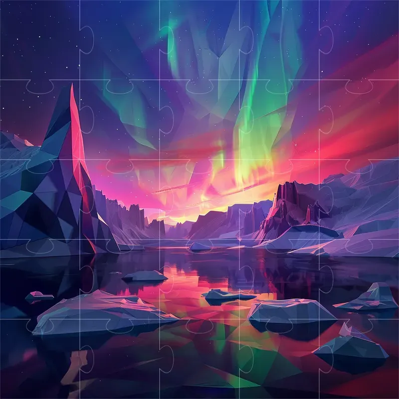 Low Poly 2D Art Creations