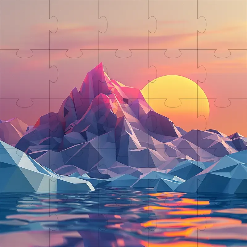 Low Poly 2D Art Creations