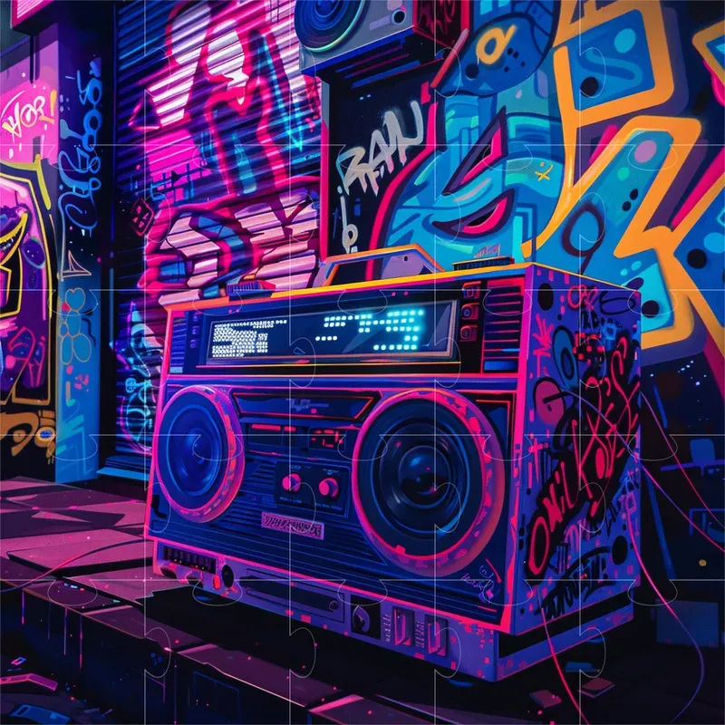 80s Retro Style Visual Feasts