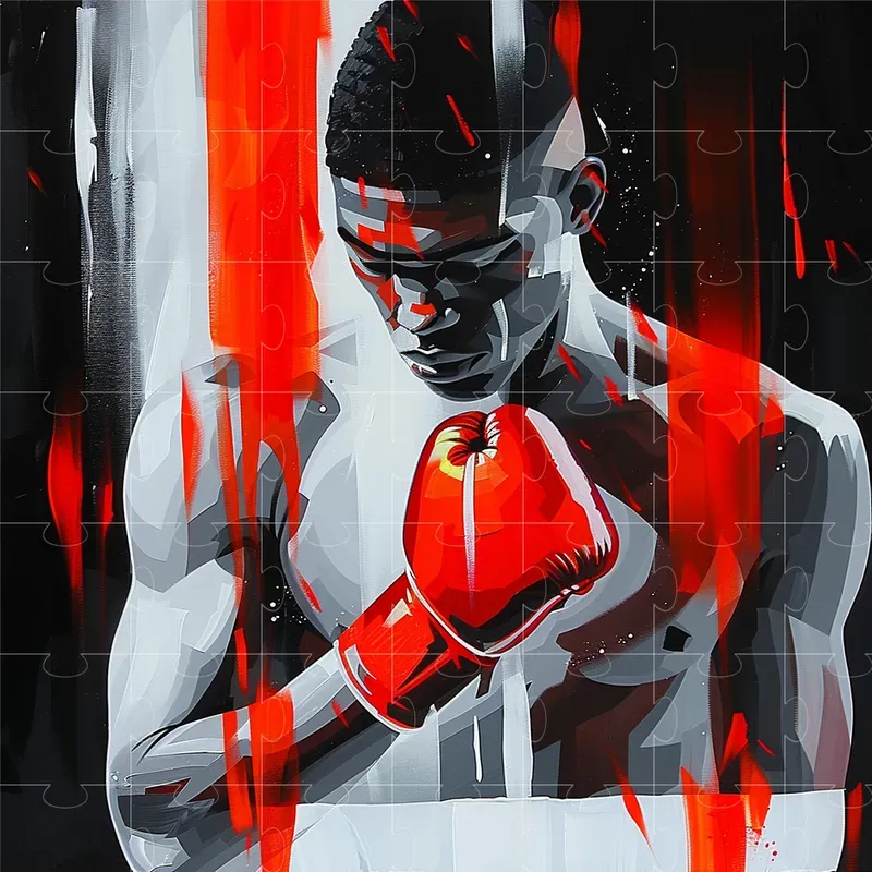 Dynamic Olympic Athlete Portraits